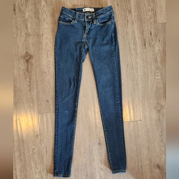 Women's Levi's® 535™ Super Skinny Jeans Size 1LC - Picture 3 of 14